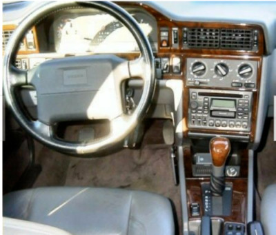 Interior Dash Trim Kit 3M 3D 20-Parts Burl Wood Walnut Volvo 850 1993-1997 LHD