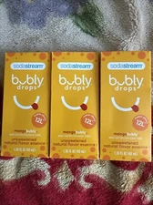 Bubly Drop Mango Bubly 1.36 Fl Oz (Pack Of 3)
