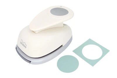 BIRABIRA Bira Craft 2 inch Circle Lever Action Craft Punch for Paper Crafting