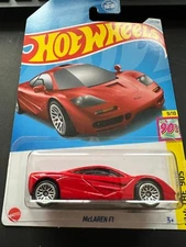 hot wheels McLaren f1 red 90s edition 243/250