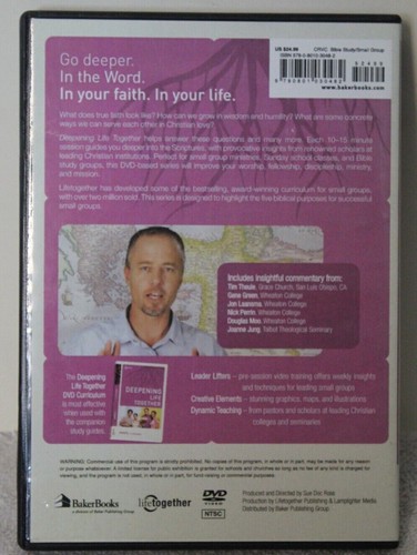 Deepening Life Together James 6 sessions Christian love DVD - Picture 3 of 4
