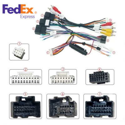 16 PIN Wiring Harness Connector With Canbus Box For Chevrolet Tahoe 2007-2014