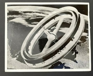 Discount Usa Outlet 1952 Abma Nasa Wernher Von Braun Space Station Space Wheel Concept Drawing Photo Uk Cheap Store Fontdevida Com