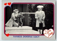 YANKEE DOODLE LUCY #107 I Love Lucy Pacific Trading Card Lucille Ball B109