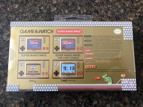 Nintendo Game And Watch Super Mario Bros. 35th Anniversary Handheld US NEW