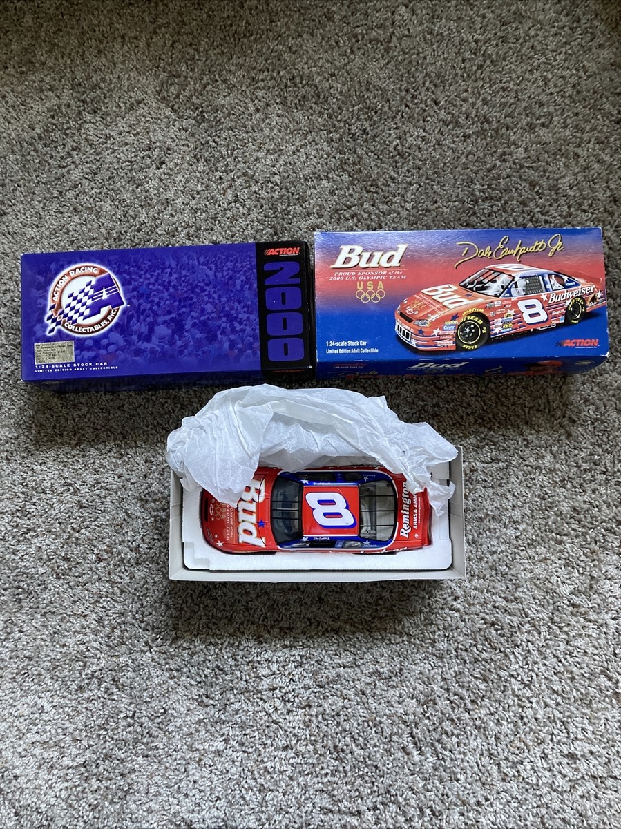 Dale Earnhardt Jr. LE #8 Budweiser / U.S. Olympic Team 2000 Monte Carlo 124 Scale Diecast Car