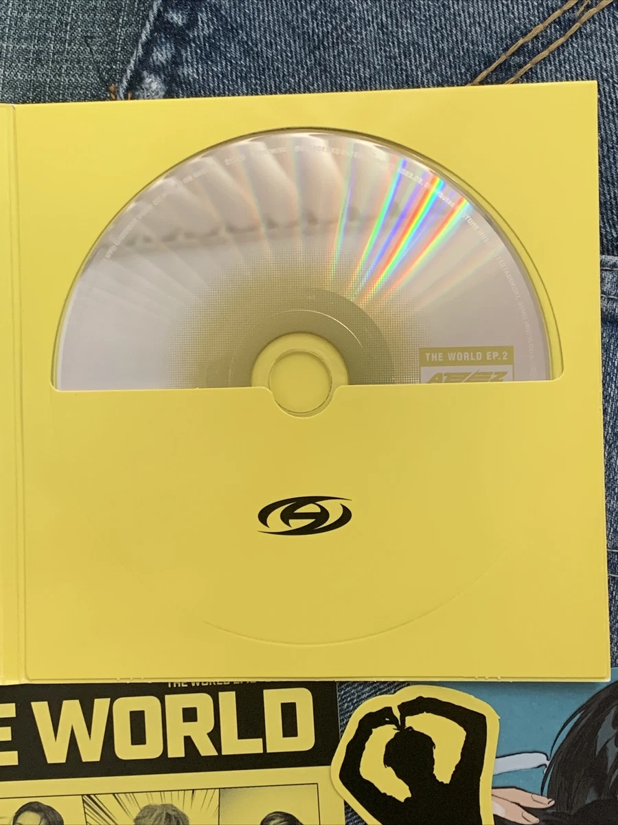 ATEEZ THE WORLD EP 2 OUTLAW US TARGET EXCLUSIVE DIGIPACK ALBUM no photocards