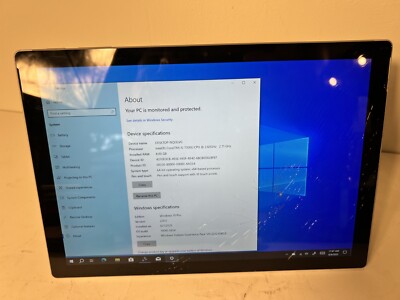 Microsoft  Surface Pro 5 1796 12.3'' Intel i5-7300U 2.6GHz 8GB Ram 128 SSD W10Pro