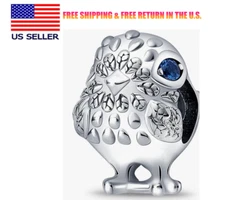 Sparkling Cute Chick Charm For Bracelet Necklaces