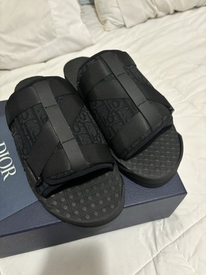 Dior Alpha Sandals Oblique Jacquard SZ 44/11