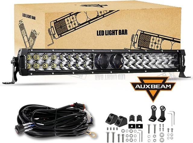 Auxbeam 5D Series 22-Inch 120W Amber/White