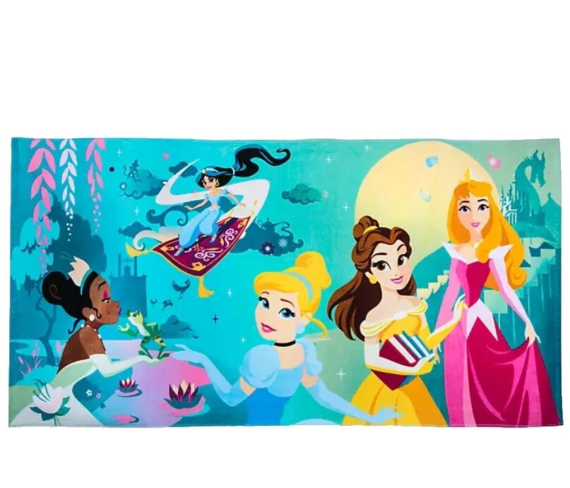 Princesses 100% Cotton Bath Beach Towels