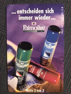 O 1558 08.94 6 DM Colgate Palmolive Motiv 2 von 3 nur 3000 Ex. Neu***Mint***