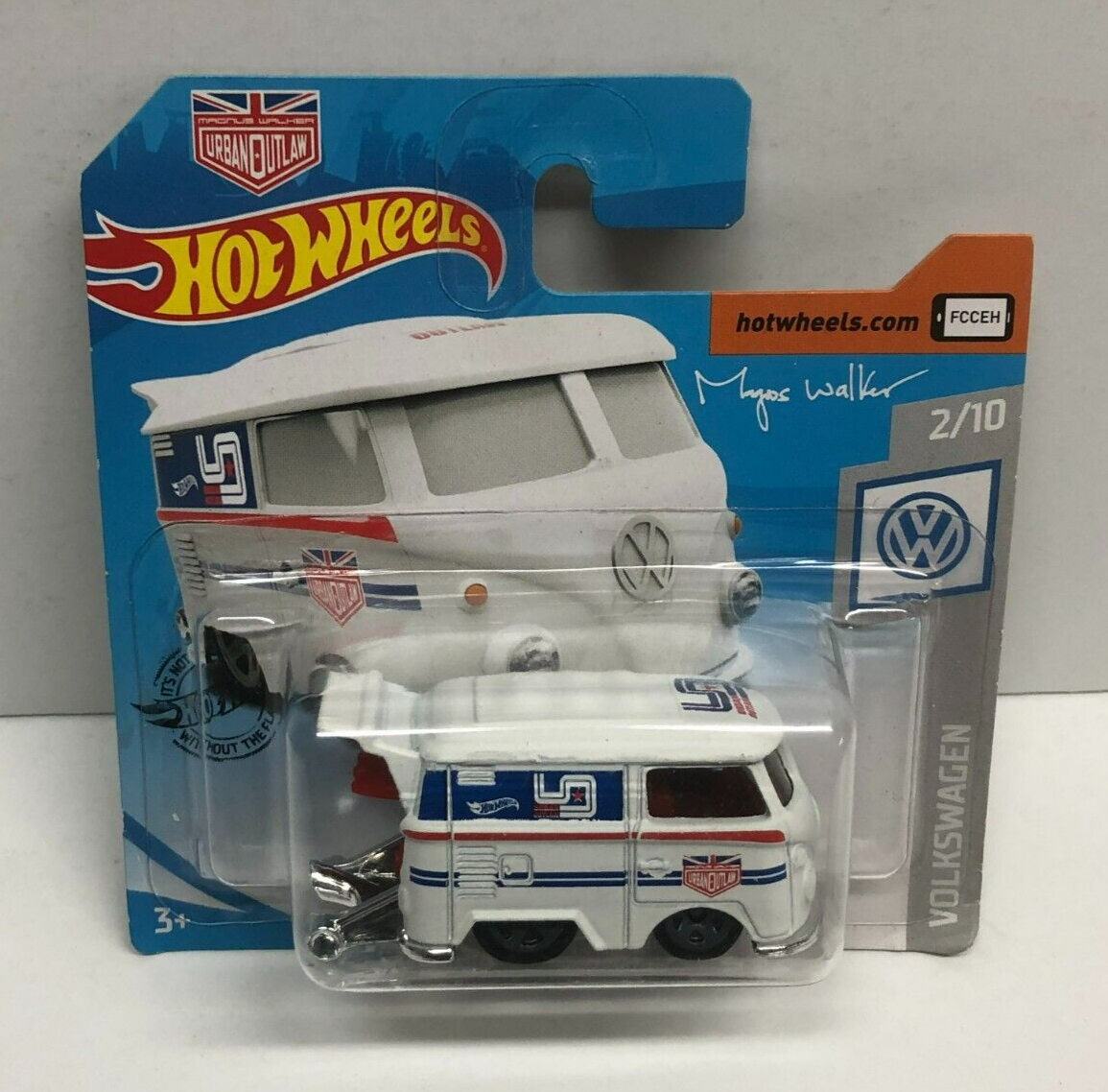 2019 Hot Wheels KOOL KOMBI VOLKSWAGEN (Magnus Walker) 2/10 ~ SHORT