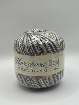 Herrschners Best Crochet Cotton Crochet Thread Color Lakeshore #0800011001