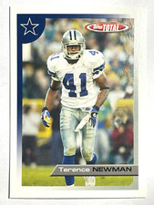 TERENCE NEWMAN Dallas Cowboys, Bengals Vikings 2005 Topps Total Football Card #4