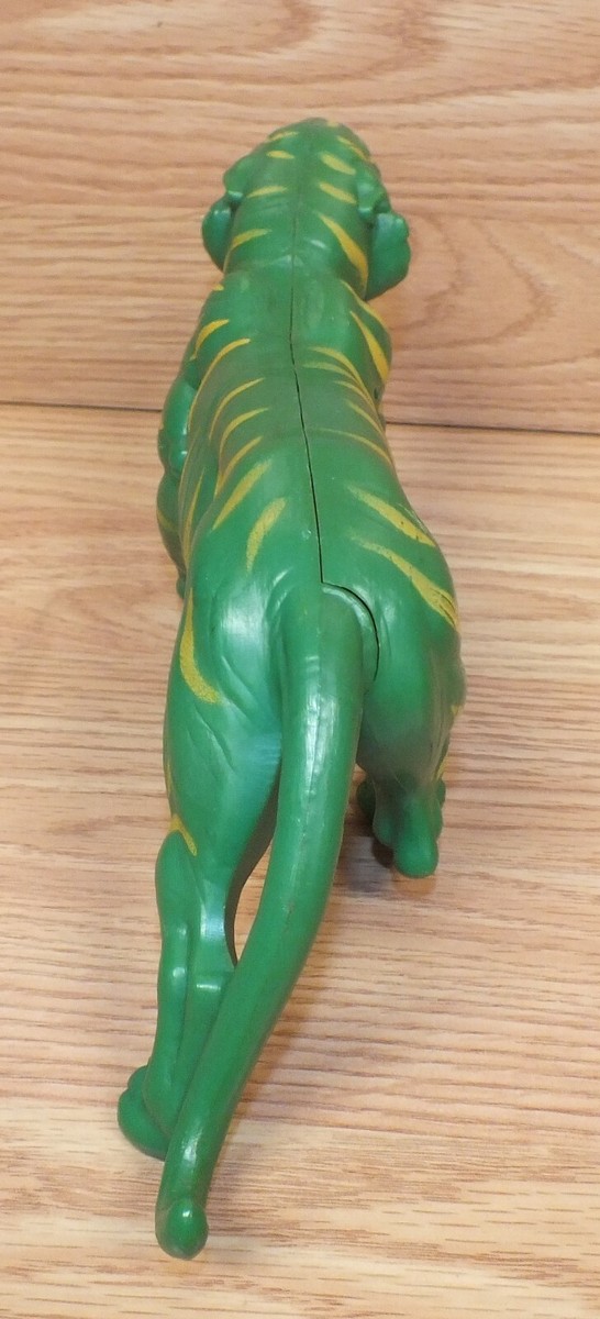 ゲーム・おもちゃ・グッズ Tiger of heman figure Vintage 1980's Motu Battle Cat Green Tiger He-Man Masters of