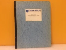 Therma-Wave Therma-Probe Ion Implant Monitoring System Operating Manual