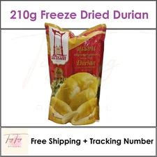 Durian Monthong Freeze Dried 210g Natural Thailand Fruit Healthy Snack Halal