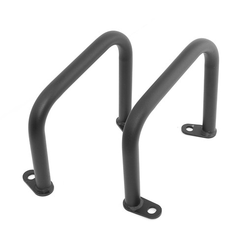 Black Engine Crash Guard Bars for Triumph Bonneville Bobber T100 T120 2016-2021 - Picture 4 of 12
