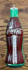 Vintage COCA-COLA Bottle Wall Thermometer / Advertising Metal  Sign MCA Made USA