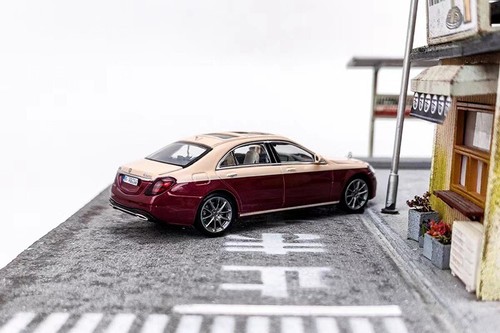 Master 1:64 Mercedes-Benz S450 W222 Double Color Diecast Models Collection Gifts - Imagen 4 de 19