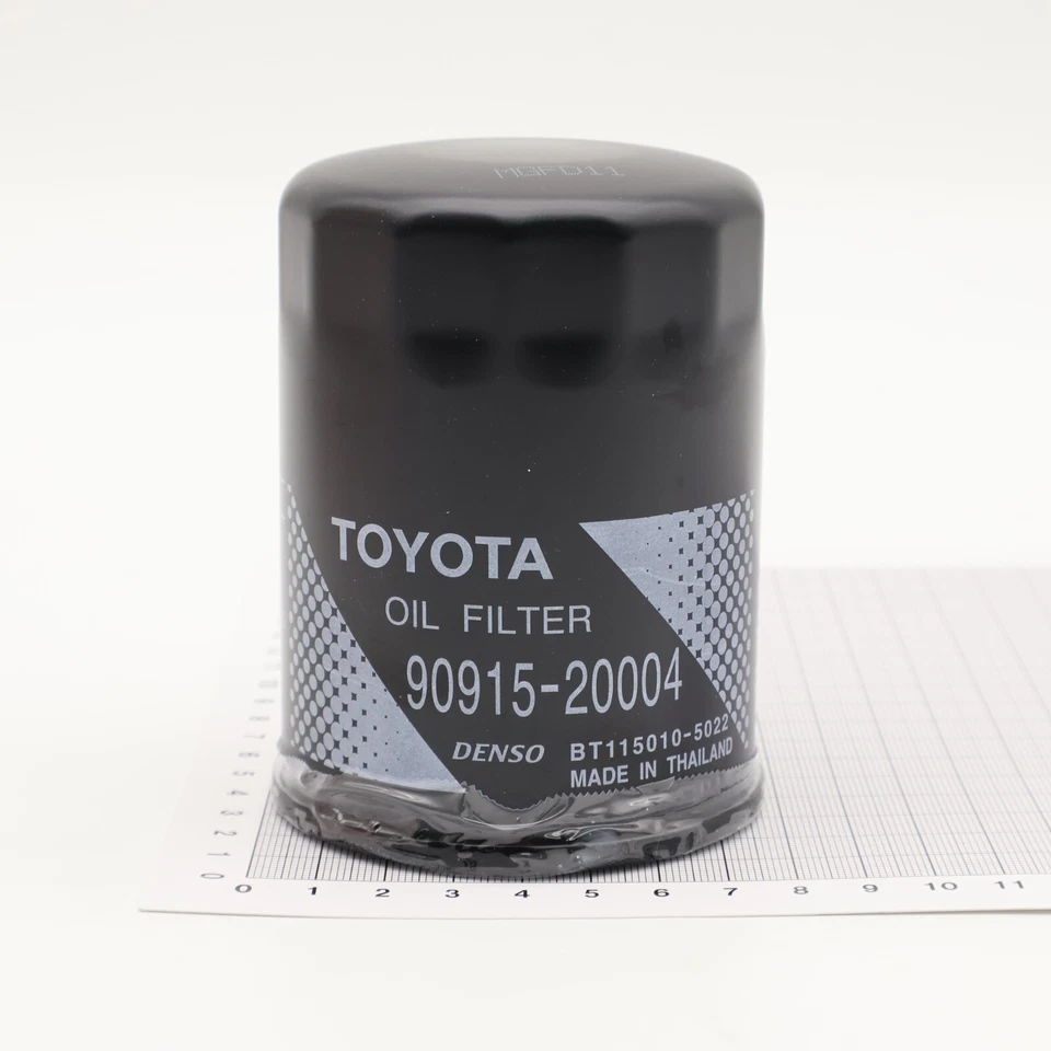 Elemento de filtro de óleo genuíno Toyota 10 peças conjunto 90915-20004 - Imagem 2 de 4