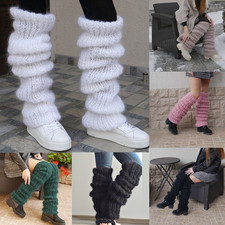 Boot Stockings Women Leggings Knit Sleeve Leg Warmers Loose Socks Knee High New