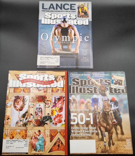 1980-2010 Sports Illustrated Magazines: Olympics, Tennis, Racing, Cycling ++ - Imagen 6 de 9