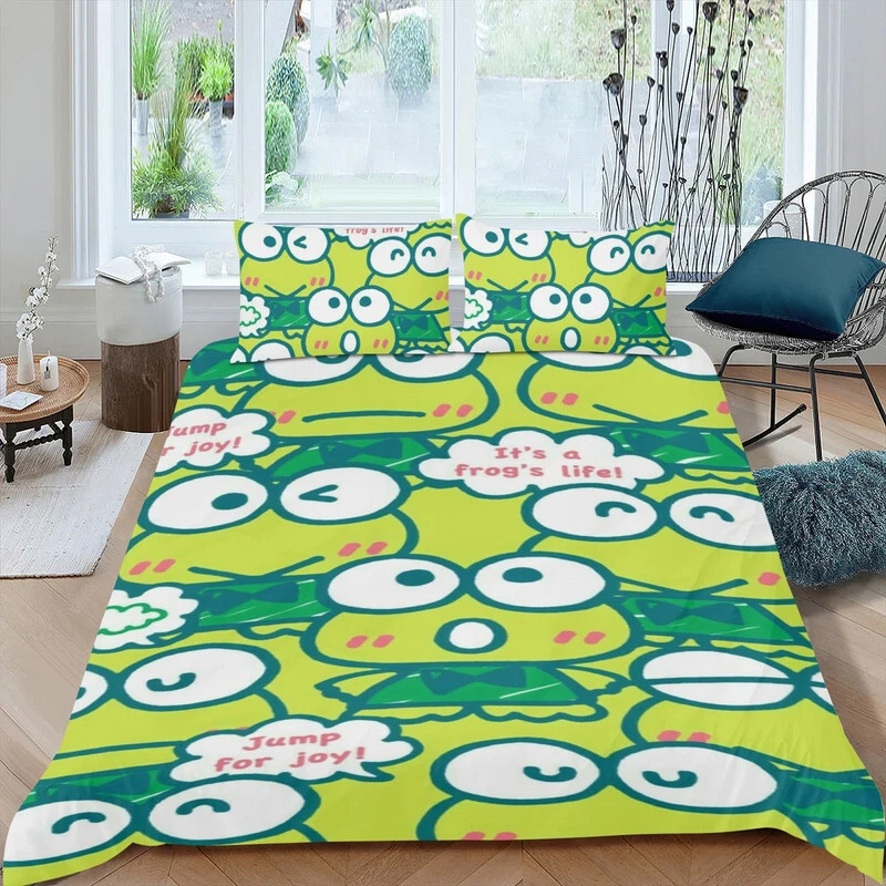 Sanrio Keroppi Cartoon Bedding Sets