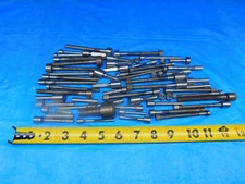 LOT OF EXCHANGEABLE COUNTERBORE PILOTS VARIOUS SIZES BRIDGEPORT MILL TOOLING