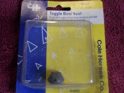 New NIB NOS 81255 Cole Hersee Half-Boot Toggle Switch Seal for Hot Rod Rat Rod