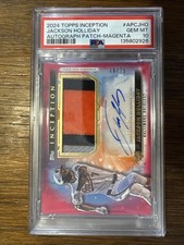 2024 TOPPS INCEPTION AUTOGRAPH PATCH #APCJHO JACKSON HOLLIDAY MAGENTA /75 PSA 10