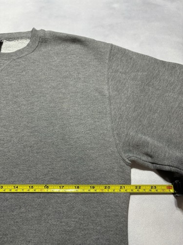 Vintage Russell Athletic Crewneck Gray Blank Mens Size Medium 2000’s Y2K USA - Picture 6 of 7