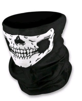  Halbe Gesichtsmaske Armee Militär Taktische Kopfbedeckung Kapuze Hüte Nacht Sturmhaube Totenkopf
