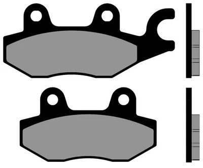 Plaquettes De Frein SINT BRENTA 4064 MZ SM SX 125 1999 2001 - Photo 1/4