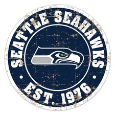 Seattle Seahawks Logo Weather Resistant Vinyl Sticker/Decal 05