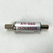 Toner XTI-860 CATV Drop Isolator RF Coaxial TV Signal Block P/N TCE65100030