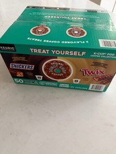Oryginalne kapsułki do kawy Donut Shop, Twix i Snickers K-Cup, 50 sztuk