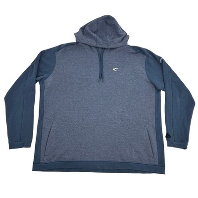 Adidas Golf Hoodie Mens 2XL Blue Pullover Sweatshirt Caves Valley