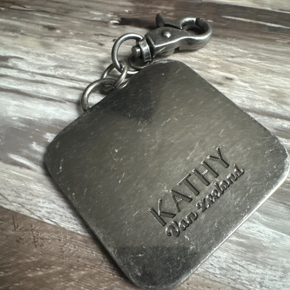 2 Kathy Van Zeeland Cartera Dije Bolso Etiqueta Equipaje (17) Foto 4 de 4