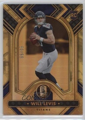 2023 Panini Gold Standard Rookies 90/99 Will Levis #197 Rookie RC 16wc