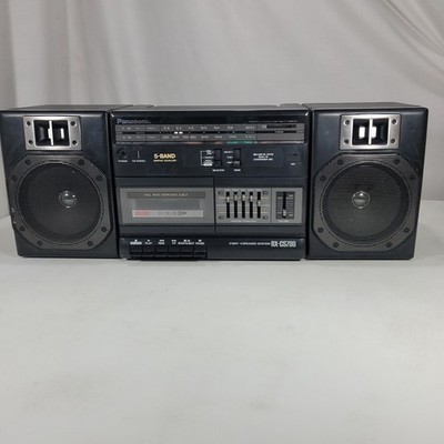 Vintage Panasonic Boombox Stereo Radio Cassette RX-CS700 Tested