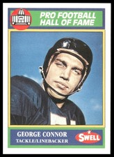 George Connor 1990 Swell Greats #83 Chicago Bears