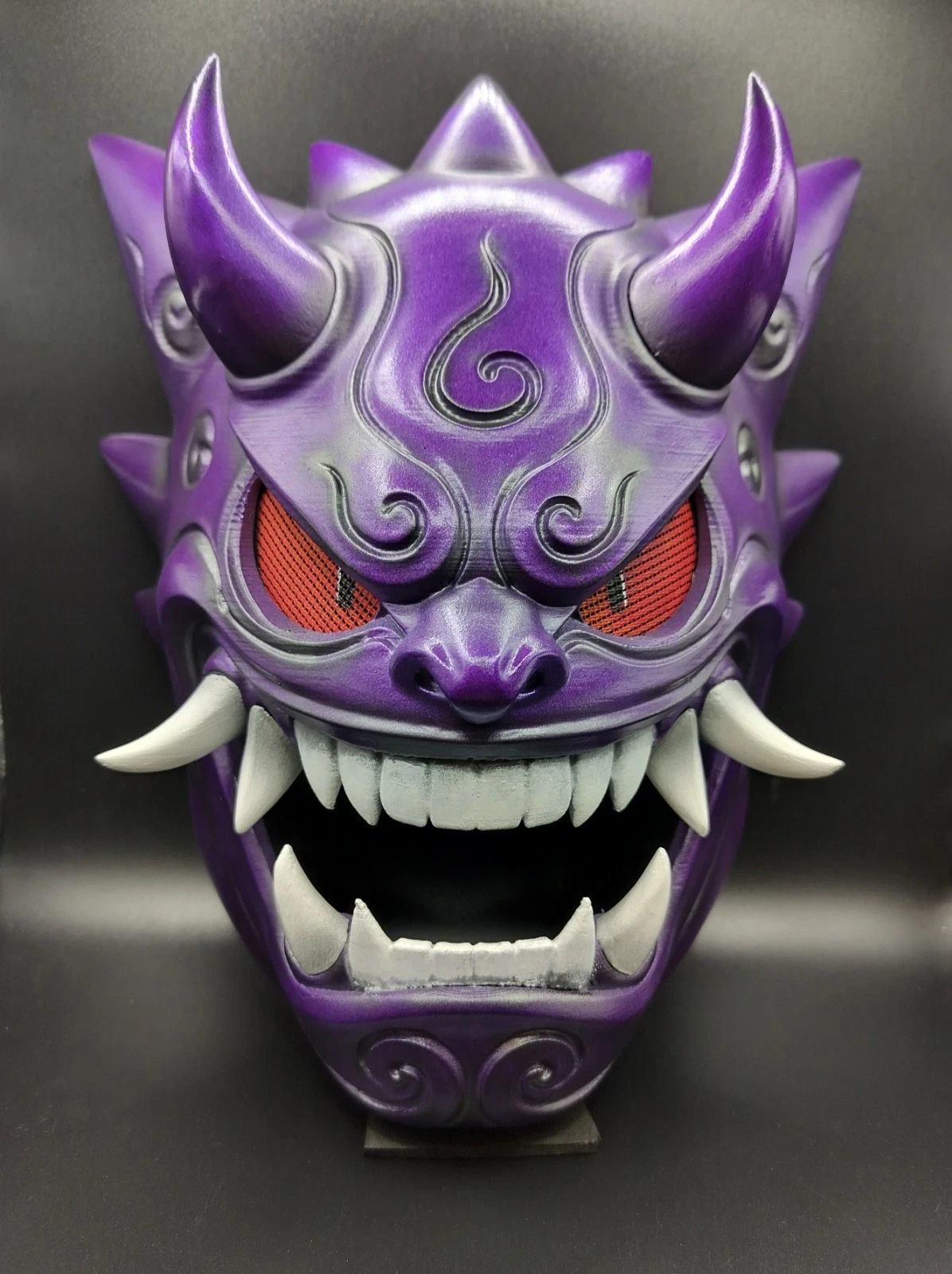 Gengar Inspired Somen Mask 3D Printed Pokemon