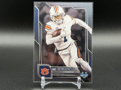 2025 Bowman University Chrome Eric Singleton Jr. #186 Auburn Tigers