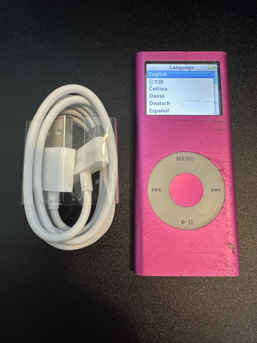 Apple iPod nano 2nd Generation Pink (4 GB) Bundle - See Pictures