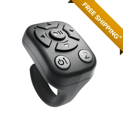 Wireless Bluetooth Page Turning Ring Remote for iPhone iPad Camera Control