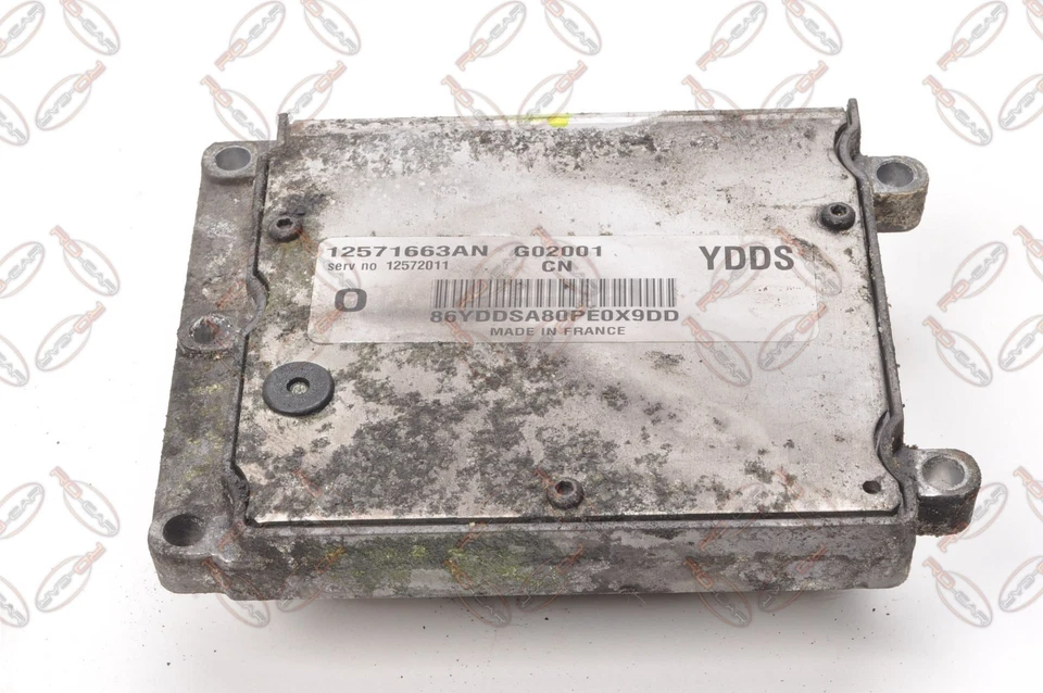 OPEL VECTRA C III 2.2 16V 147CH Unité De Contrôle Moteur 12571663AN - Photo 3/4