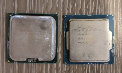 Lot of (2) Intel Core i5-6400T/Intel Core 2 Quad Q9300 Processors - Untested